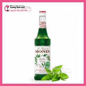 Monin Bạc Hà Xanh ( MENTHE VERTE ) 700ml(6 chai giảm 5k/1 chai)