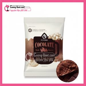 Bột cocolate đen 36% cacao Pomona 800g