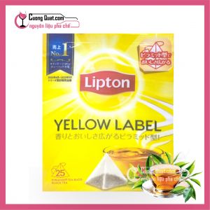 Trà Lipton Hộp 25 gói ( HÀNG XUẤT KHẨU JAPAN )( mua 36 hộp giảm 2k/ hộp)