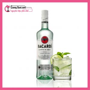 Bacardi White - Trắng Rum ( 12 Tặng 1, 24 Tặng 3)