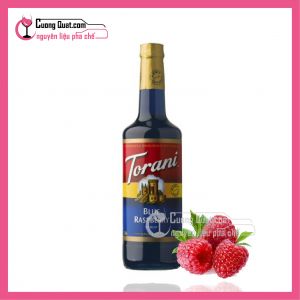 Torani Phúc Bồn Tử Xanh - Blue RashBerry 750ml(mua 6 chai giảm 2k/1 chai, mua 12 chai giảm 5k/ 1 chai) Có thể mix mùi